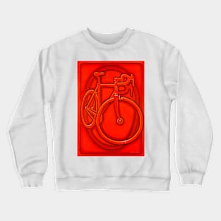 Bespoked in orange Crewneck Sweatshirt